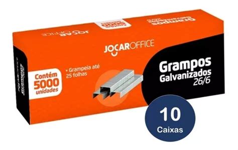 Kit Caixas Grampo Grampeador Galvanizado Atacado Parcelamento