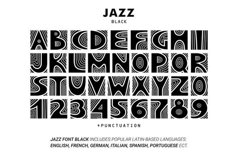 JAZZ - SVG Color Font | Jazz colors, Lettering fonts, Jazz