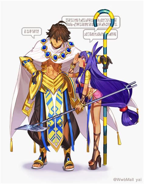 Ozymandias / Nitocris【Fate/Grand Order】 | Desenhos de homens, Deuses ...