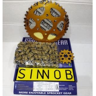 Jual Sinnob Racing Gear Paket Depan Belakang Rantai Pulsar Ns