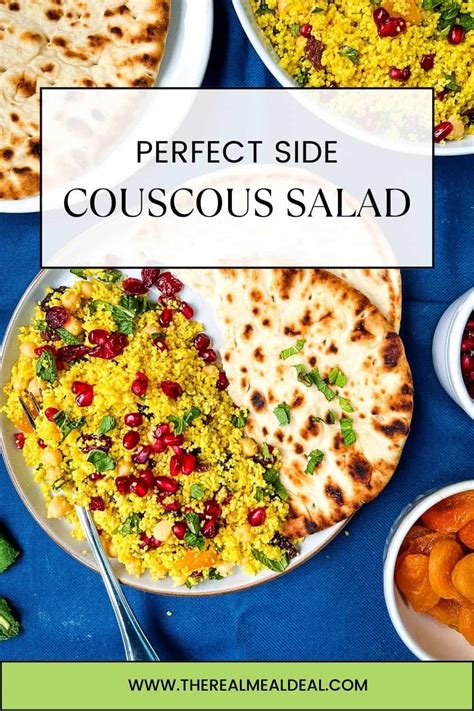 Fruity Moroccan Couscous Salad The Real Meal Deal