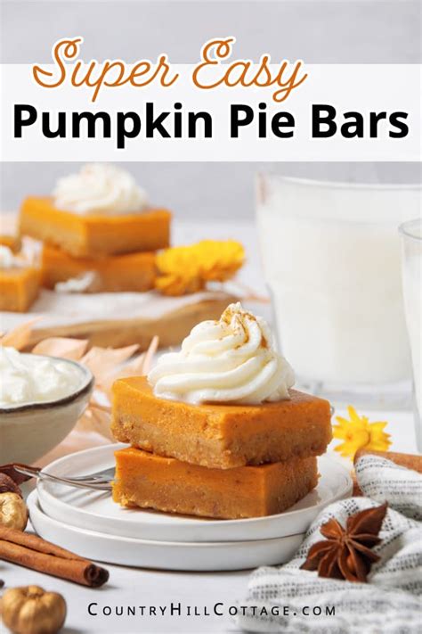 Ultra Easy Pumpkin Pie Squares