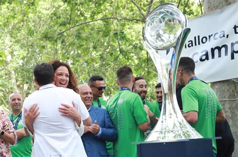 El Consell Celebra Con El Mallorca Palma Futsal El T Tulo De Campe N De