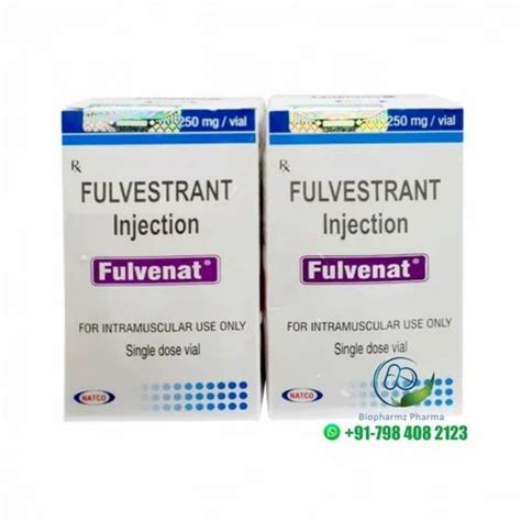 Fulvestrant 250Mg Faslodex 250 Mg Injection AstraZeneca 5 Ml In 1