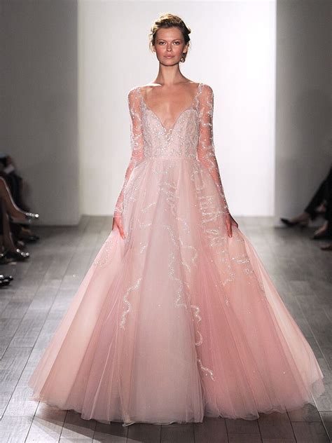 The Prettiest Blush And Light Pink Wedding Gowns