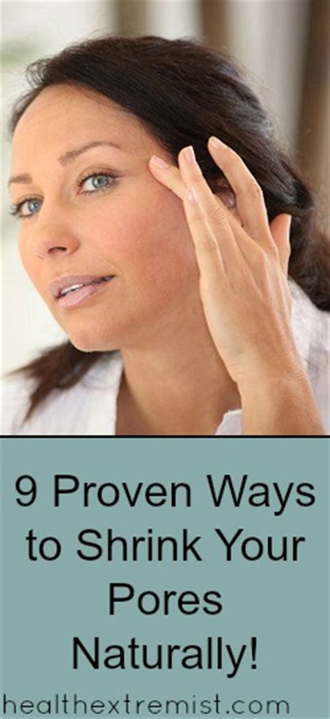 How To Shrink Pores Naturally At Home Treasured Tips