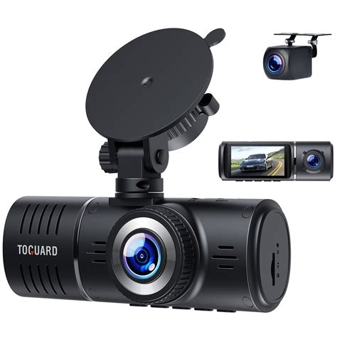 Toguard 3 Channel Dash Cam 1080p Dash Cam Front And Rear With Ir Night