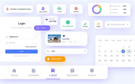 data background control behance