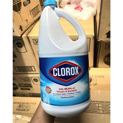 Clorox Bleach Total Disinfects Cleans ขวดใหญ่2ลิตร คุ้มมากกก Shopee Thailand