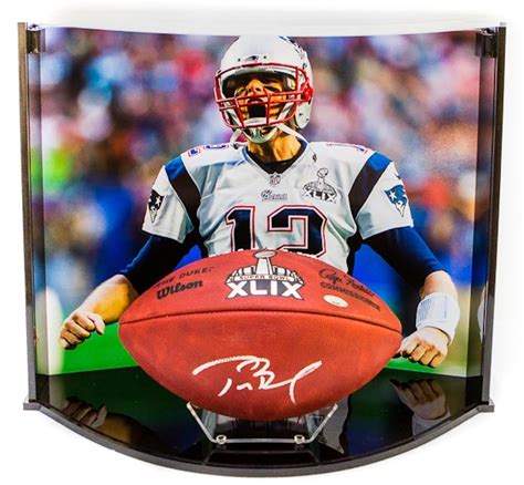 Tom Brady Signed The Duke Super Bowl XLIX NFL Official Game Ball With