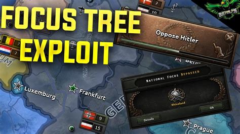 Hoi Germany Focus Tree Hearts Of Iron Man The Guns Exploit Tutorial