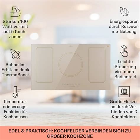 Victoria Flex Table De Cuisson Induction Technologie Flexzone