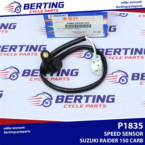 Sgp Speedometer Sensor Suzuki Raider Carb Reborn Genuine