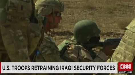 U S Troops Retraining Iraqi Security Forces Cnn Video