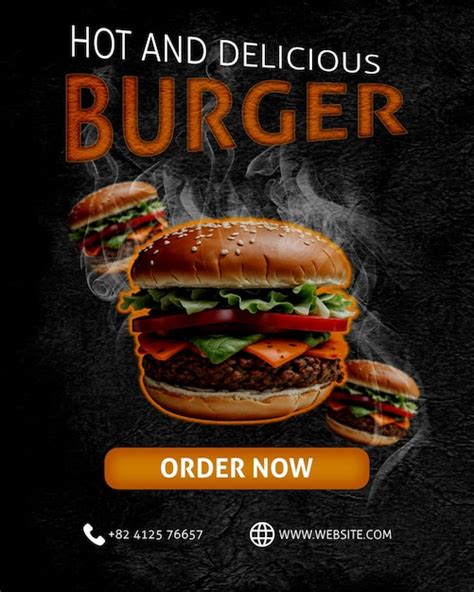 Burger House Psd High Quality Free Psd Templates For Download