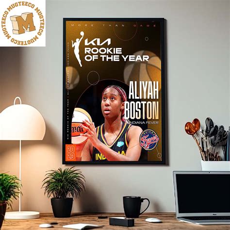 Aliyah Boston From Indiana Fever Wins The 2023 Wnba Rookie Of The Year