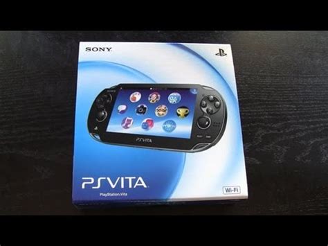 Sony PlayStation Vita Unboxing And Overview YouTube