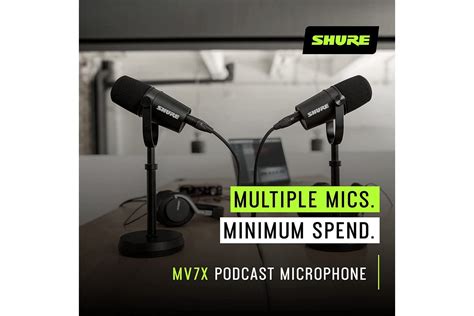 Mv X Podcast Xlr Microphone Shure