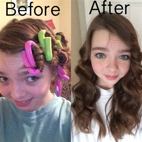 Hot Rollers Before And After