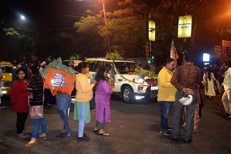 Bjp Protests Against Attack On Party President Naddas Convoy In Bengal