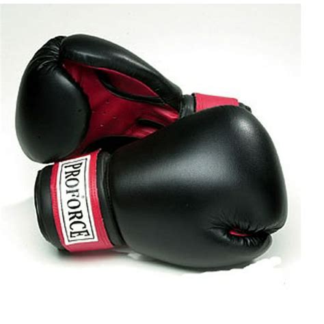 Proforce Leatherette Boxing Gloves Wred Palm 18oz