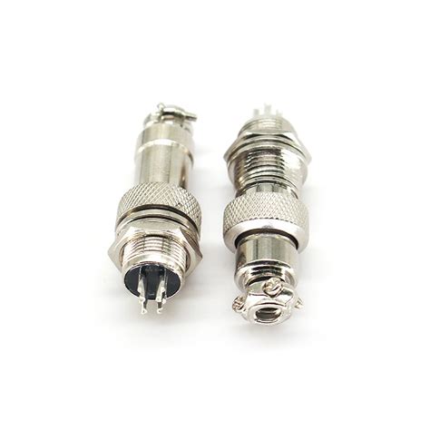 China Gx12 4 Pin Male And Female Aviation Connector 16mm M12 L88 93 Circular Aviaton Plug And