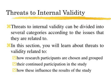 Ppt Variance Control And Threats To Validity Powerpoint