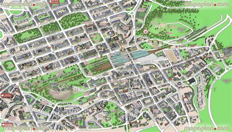 Edinburgh Street Map Printable - Printable Maps