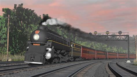 Kandl Trainz Prr K4s Streamlined Fom Set Promo Official Youtube