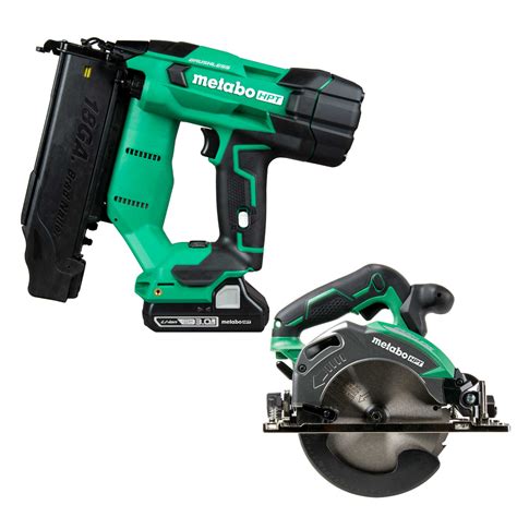 Shop Metabo Hpt Multivolt Gauge Volt Cordless Brad Nailer With