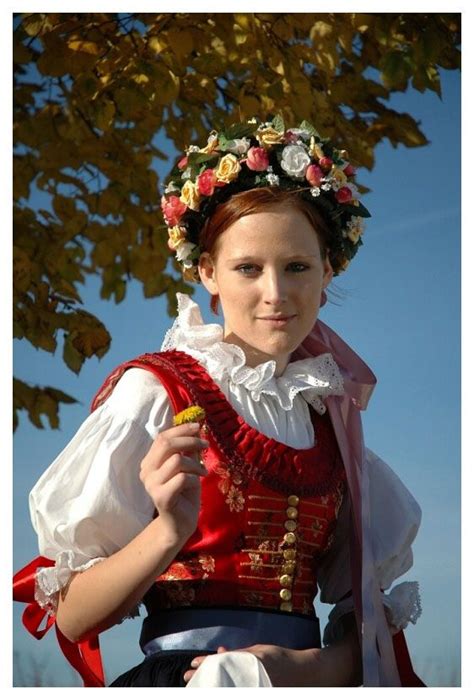 Vranovice Folk Costume South Moravia Czechia Folk Costume Czechia