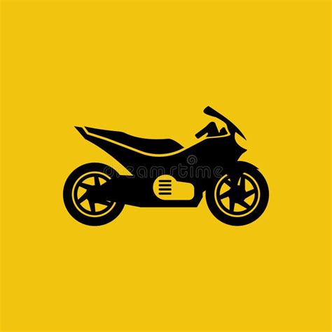 Ic Ne De Moto Illustration Solide De Logo De Motocyclette Picto