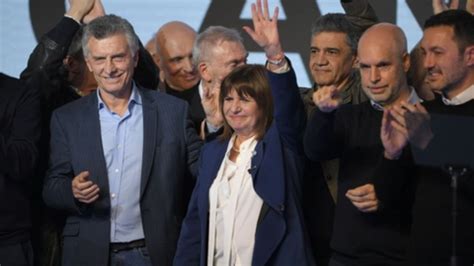 Patricia Bullrich Se Mostró Con Rodríguez Larreta Y Felicitó A Milei