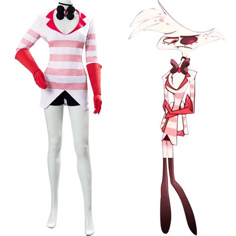 Hazbin Cosplay Hotel Alastor Charlie Dust Angel Uniform Cosplay Costume