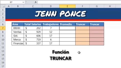 Que Es La Funcion Truncar En Excel Acerca De Las Funciones Excel Images