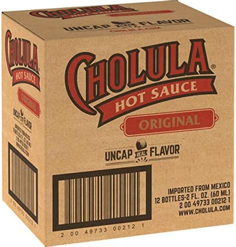 Cholula Original Hot Sauce Packets 200 Count One 200 Count Individual Hot Sauce