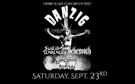 DANZIG 35yr ANNIVERSARY CONCERT w/Suicidal Tendencies, Behemoth & More | Toyota Arena