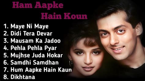 Hum Aapke Hain Koun ️ Movie All Best Songs | Salman Khan & Madhuri ...