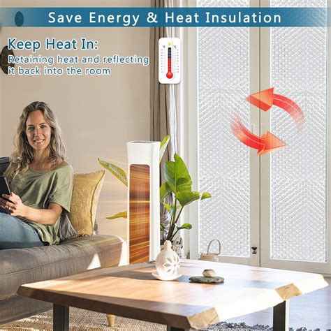 Snapklik.com : Reflective Insulation Roll - Sun UV Ray Blocking, Double