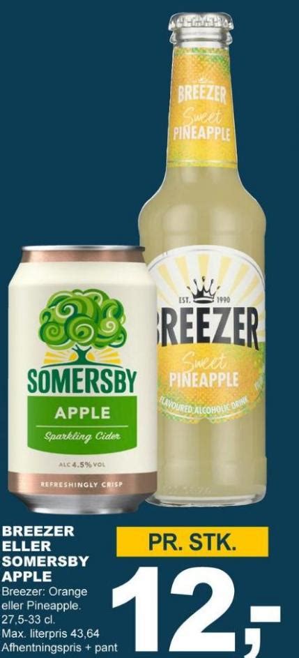 Somersby Cider Let K B Oktober Alle Tilbudsavis