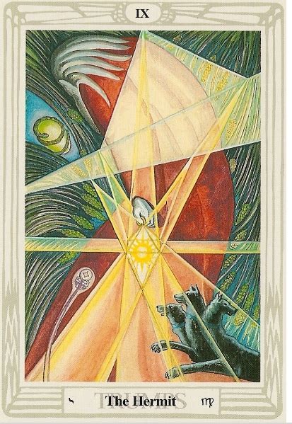 Thoth Hermit Tarot Card Tutorial - Esoteric Meanings