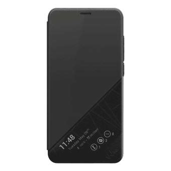 Etui Folio Wiko Smart Wiline Gris Nuit Pour View Coque Et Tui