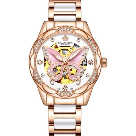 Sharphy Montre Femme De Marque De Luxe M Canique Automatique Diamants