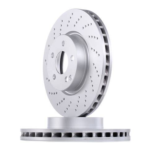 Bosch Brake Disc Perforated Vented Coated Alloyed