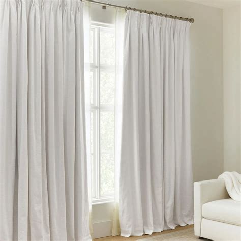 Custom Linen Blackoutthermal Curtain Pinch Pleat For Bedroomliving