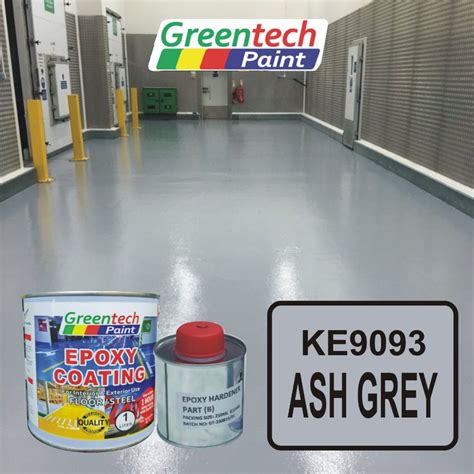 Ash Grey Ke L Epoxy Paint Greentech Paint Ml Colour Ml