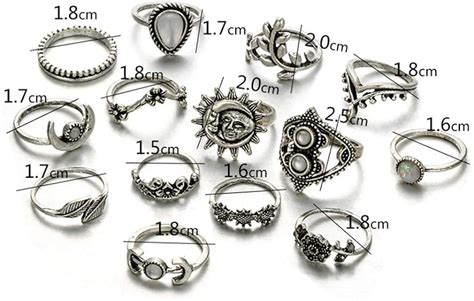 Amazon Eoumy Vintage Knuckle Ring Set For Women Retro Silver