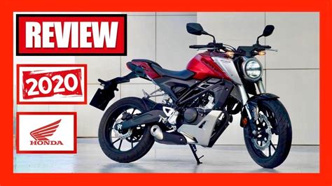 2020 Honda Cb125r — Motorcycle Review Youtube