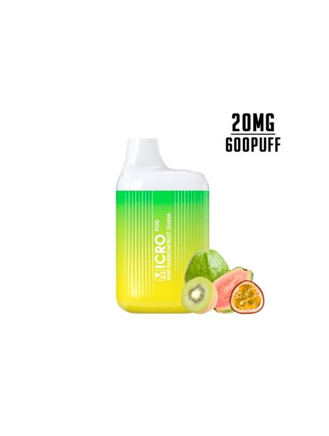 Pod Desechable Kiwi Passionfruit Guava Mg Micro Pod