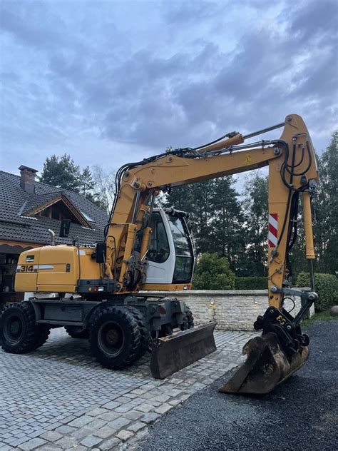 Liebherr 314 koparka kołowa z holandii 40 km h Tarnowskie Góry OLX pl